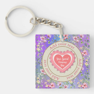 Cadre de cœur floral élégant : pour chaque occasio