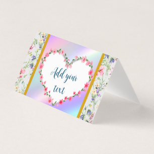 Cadre de cœur floral élégant : pour chaque occasio