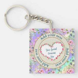 Cadre de cœur floral élégant : pour chaque occasio