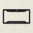 Cadre de plaque minéralogique de symbole de