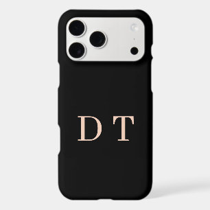 Cadre Dirigeant DT Monogramme Or Présidentiel Élég