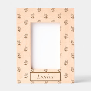 Cadre en bois personnalisé pour elle