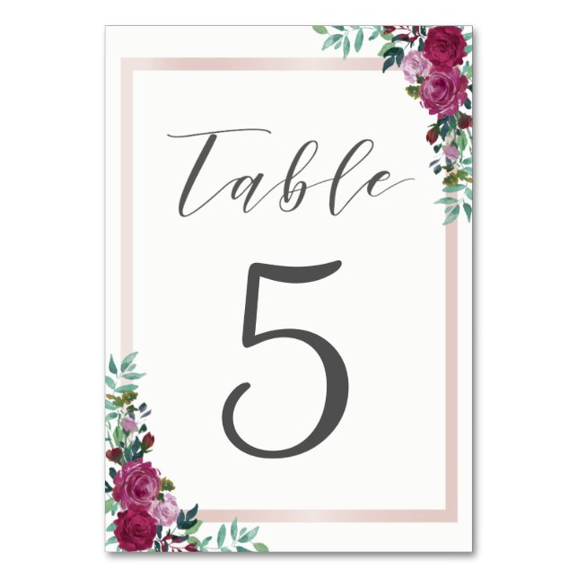 Cadre floral de la carte d'aquarelle (Par défaut)