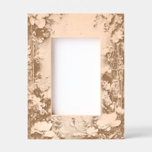 Cadre floral de mariage