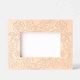 Cadre photo à laser