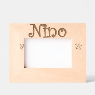 Cadre Photo à Poser "Nino" – Cadeau nouveau né