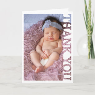 Cadre photo Baby shower Nouveau bébé Merci