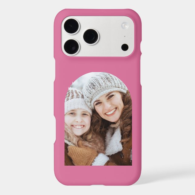 Cadre photo moderne et élégant pour iPhone 17 Pro. (Verso)