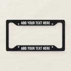 Créer votre propre texte blanc noir