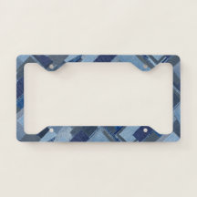 Denim Shibori de patchwork de blue-jean de Boro