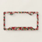 Élégante Fleur de rose rose rouge victorienne 