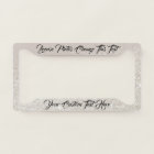 Imprimé effet étincelant Bling Gold Print voiture 