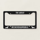 Le teckel de Wienerdogmobile silhouette la coutume