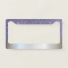 Ombre Parties scintillant violet argent Fille tend