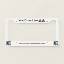 Plaque de licence BCBD