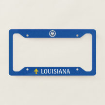 Plaque de licence Seal of Louisiana