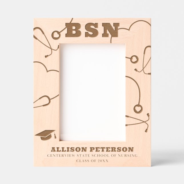 Cadres Gravés BSN Graduation (Recto)