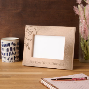 Cadres Gravés Catcher de rêve floral