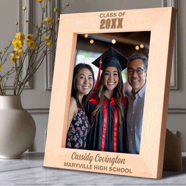 Cadres Gravés Diplôme personnalisé Nom, école, année (Créateur téléchargé)