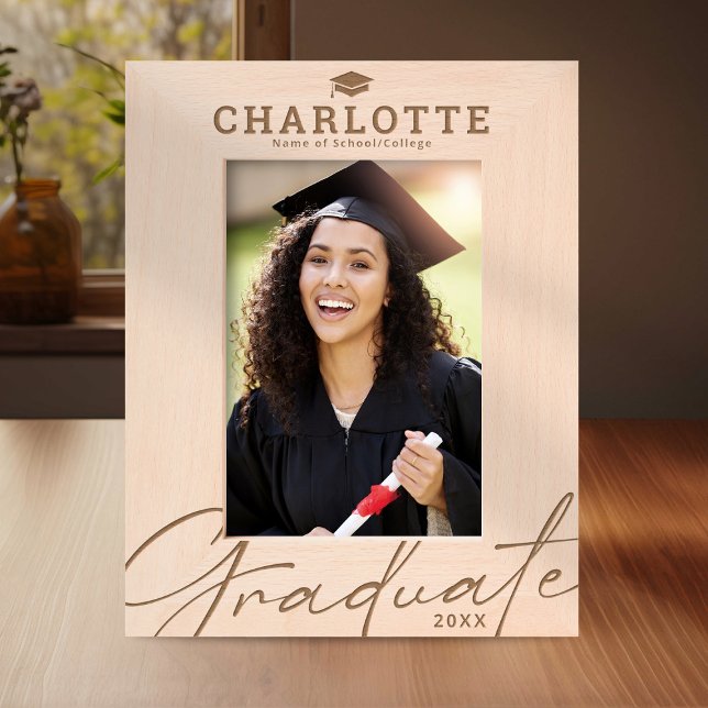 Cadres Gravés Diplômé sur mesure (Créateur téléchargé)