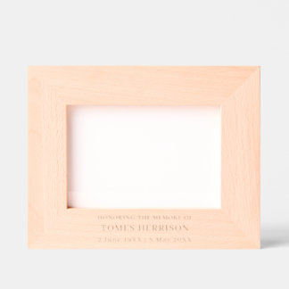 Cadres Gravés Elegant In Loving Memory Memorial Frame