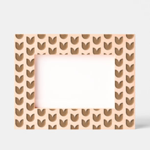 Cadres Gravés Élégantes Tulipes motifs floraux