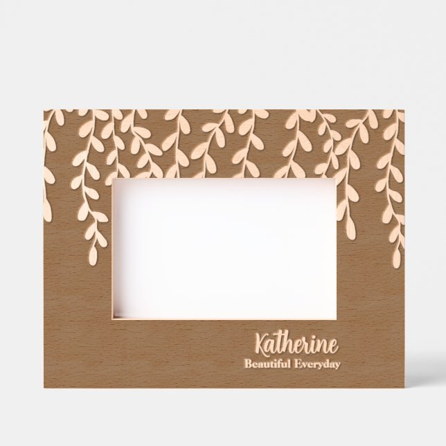 Cadres Gravés Foliage (Recto)