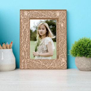 Cadres Gravés Graduation Chouettes Sages Dans Les Arbres Frontiè