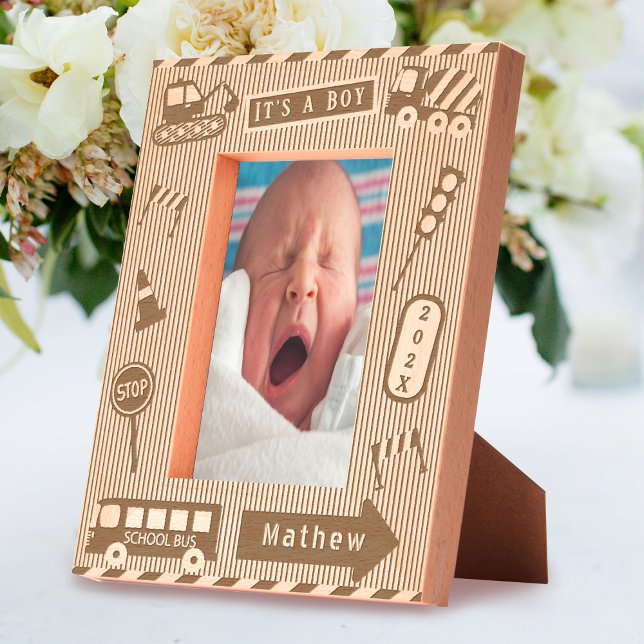 Cadres Gravés Its a Boy Transportation (Créateur téléchargé)