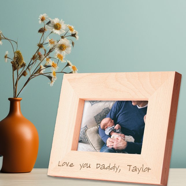 Cadres Gravés Je t'aime Daddy Cadeau (Créateur téléchargé)