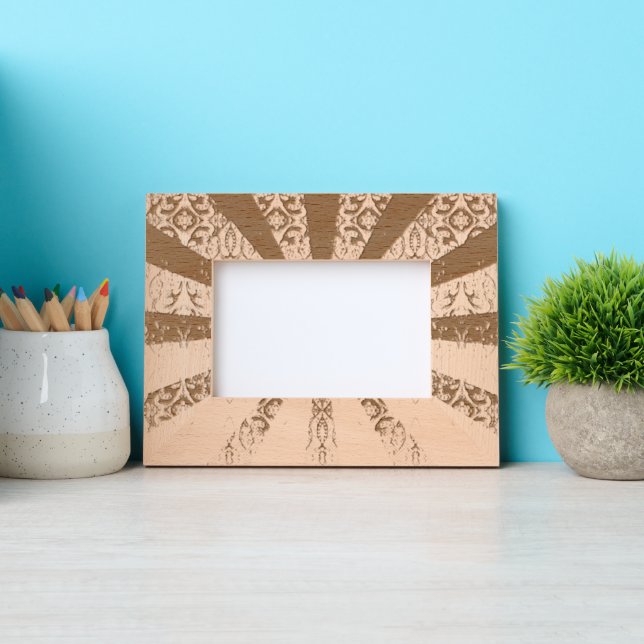 Cadres Gravés Lacy Sun Burst (Recto)