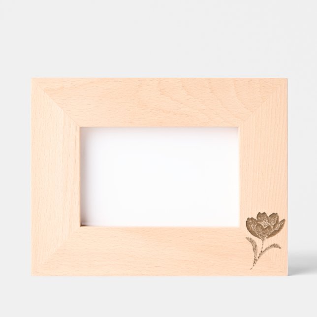 Cadres Gravés Laser Etched Picture Frame (Recto)