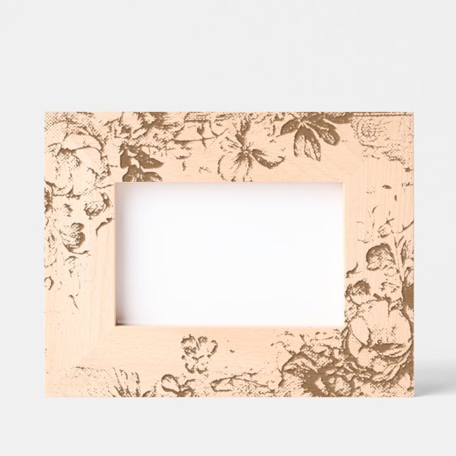 Cadres Gravés Laser Etched Picture Frame (Recto)