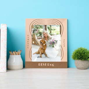 Cadres Gravés MEILLEUR Mariage chien