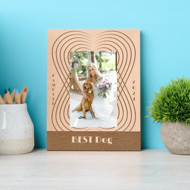 Cadres Gravés MEILLEUR Mariage chien (Créateur téléchargé)