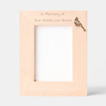 Memorial Keepsaké Cardinal Red Bird