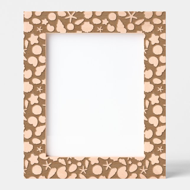 Cadres Gravés motif des coquillages (Recto)