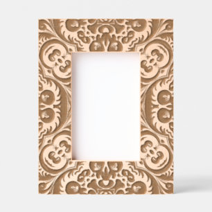 Cadres Gravés Motif traditionnel de la sculpture sur bois