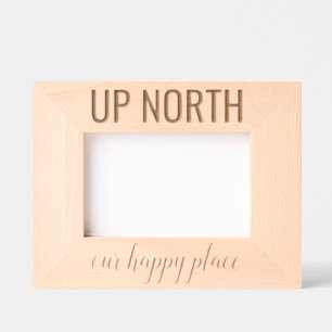 Cadres Gravés Notre Happy Place Custom Vacation Destination