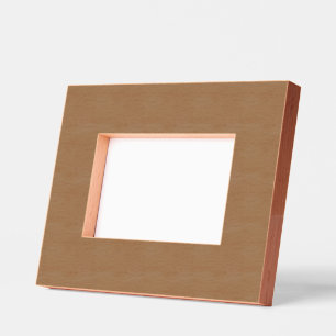 Cadres Gravés Paysage personnalisé 6" x 4", FrameStyle : naturel