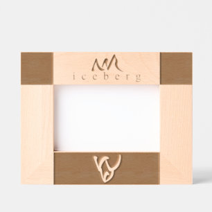 Cadres Gravés Personnalisé Élégant Inspirational Iceberg Line Ar