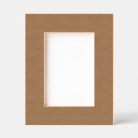 Portrait 5 po x 7 po sur mesure, FrameStyle : natu