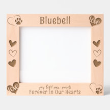 Pour toujours dans nos coeurs Pet Memorial