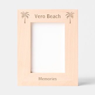 Cadres Gravés Vero Beach Florida Laser Engraved frame