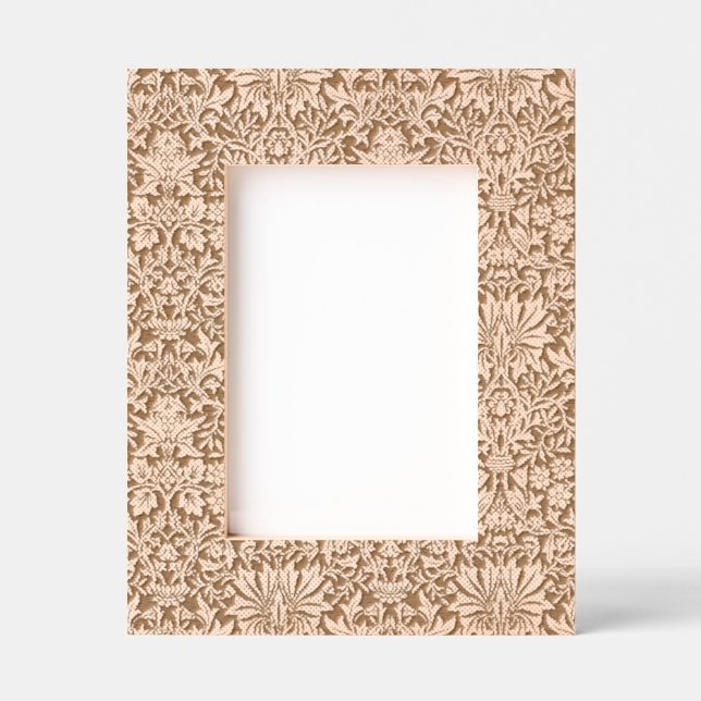 Cadres Gravés William Morris Flower Garden-Greens (Recto)