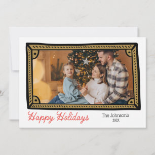 Cadres photo Doodle Carte de vacances photo