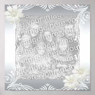 Cadres Pour Votre Photo Poster Image Silver