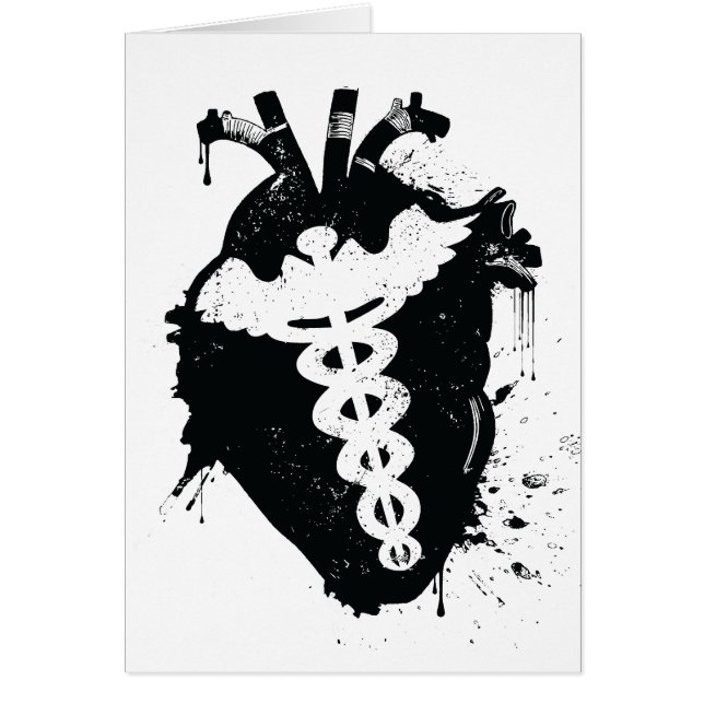 caduceus anatomical heart (Front)