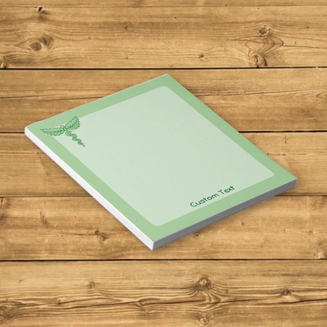 Caduceus avec Bloc-notes Feuille (Créateur téléchargé)