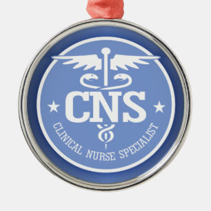Caduceus CNS 2 Metal Ornament
